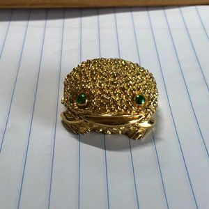 Mini trinket pill box  - FROG shape
